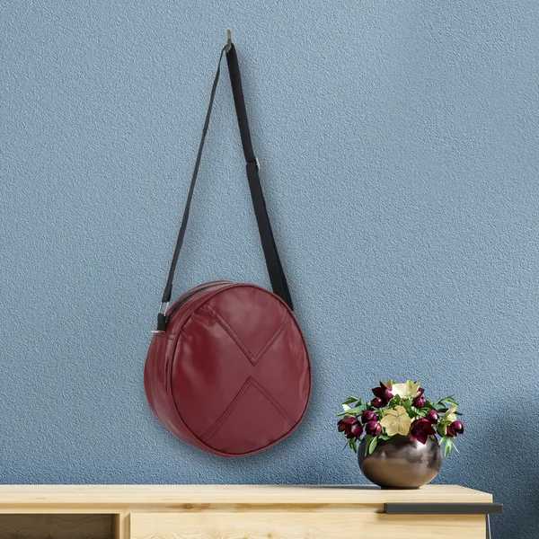 Maroon_Lunch_Bag_For_Office