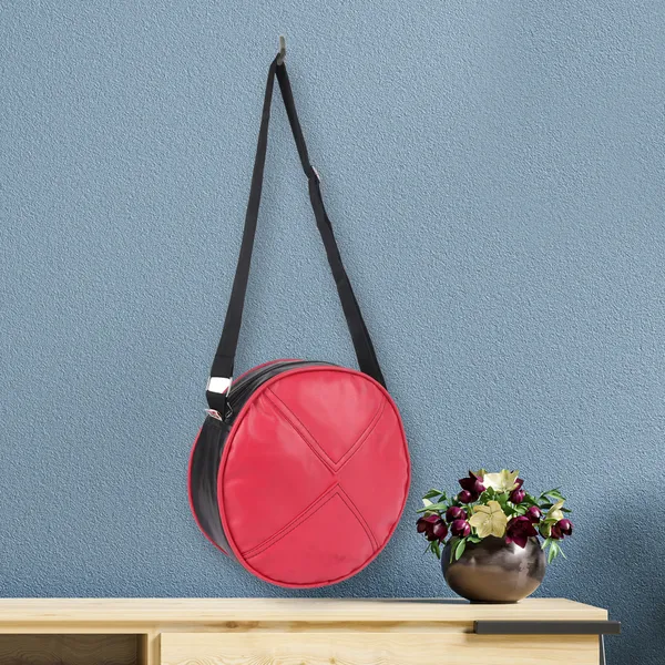 Pink_And_Black_Lunch_Bag_For_Office