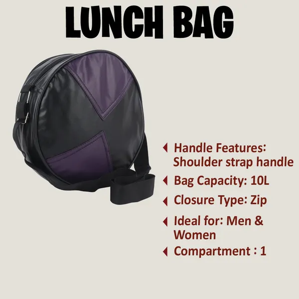 Black_And_Purple_Lunch_Bag_For_Office