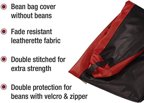 Black_And_Red_Tear_Drop_Bean_Bag_Cover_Without_Beans