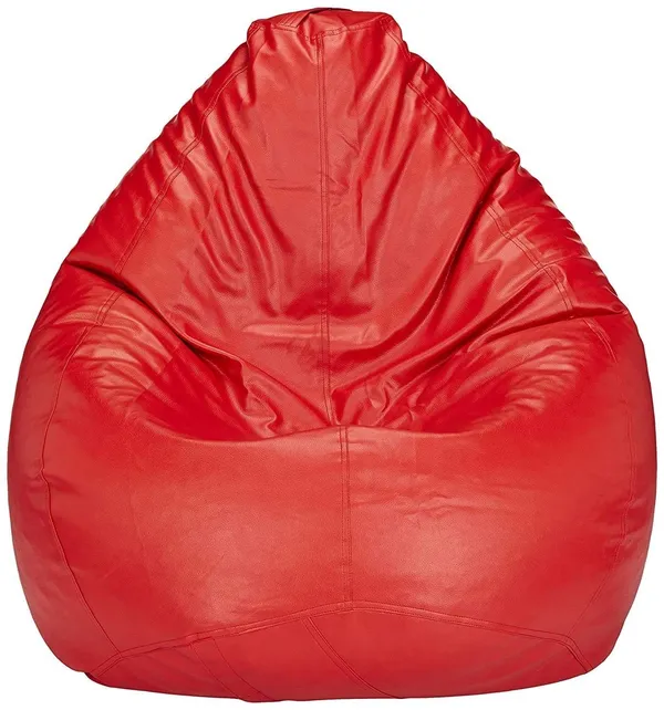 Red_Tear_Drop_Bean_Bag_Cover_Without_Beans