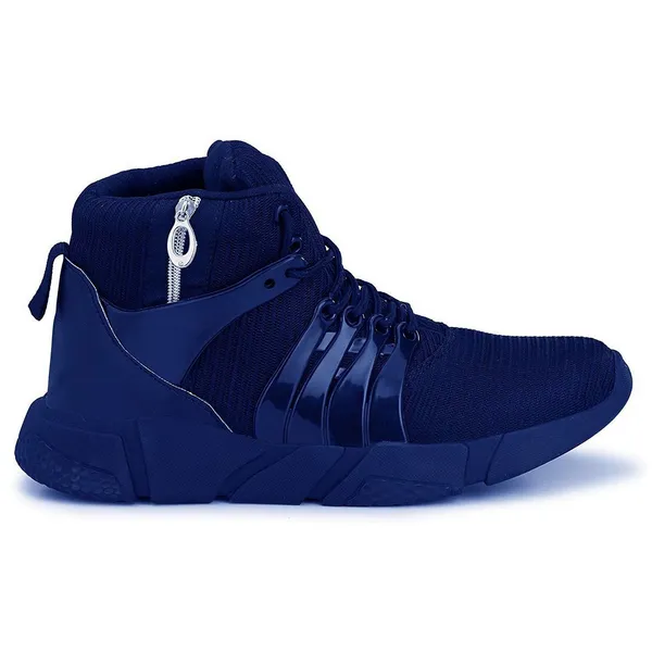 Navy_Blue_Mesh_And_Airmix_Lace_Ups_Sports_Shoes_For_Men