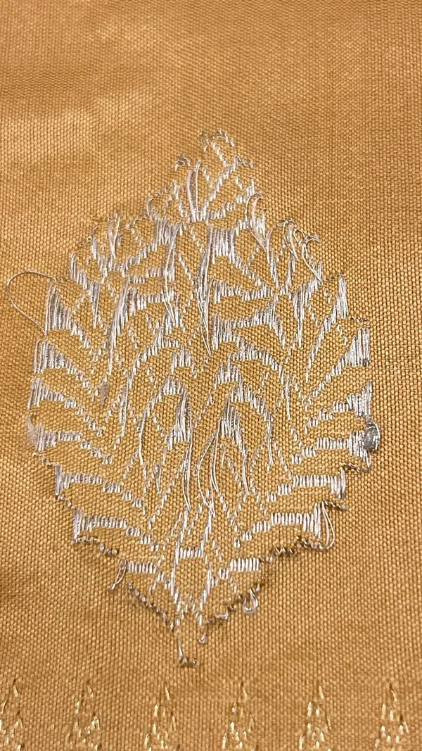 Humairah_Pure_Handwoven_Tussar_Katan_Silk_Kadhwa_Sona_Rupa_Zari_Booti_with_Kadhwa_Gold_Banarasi_Boota_Anchal_and_Tussar_Stripe_Blouse_Banarasi_Saree