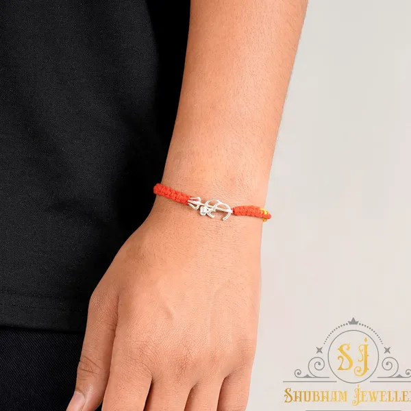Silver_Pure_925_Sterling_Rakhi_For_Brother_Raksha_Bandhan_With_Pure_Cotton_Thread_For_Men,_Boys,_Rakhis_Omtrwhtfba