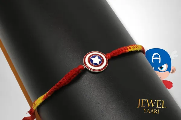 Silver_Pure_925_Sterling_Rakhi_For_Brother_Captain_America_Rakhi_For_Men,_Boys,_Rakhis_Cpamrca