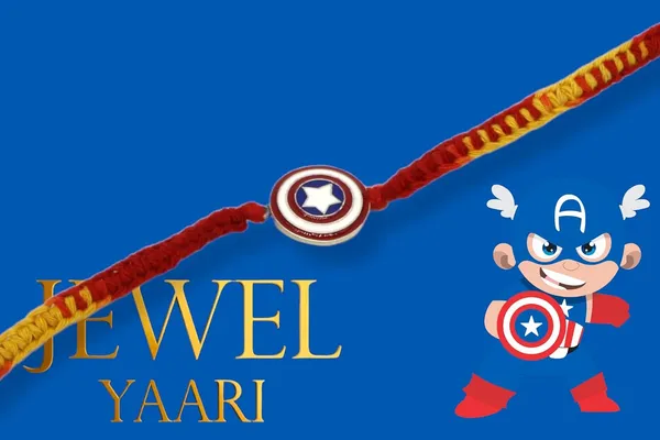 Silver_Pure_925_Sterling_Rakhi_For_Brother_Captain_America_Rakhi_For_Men,_Boys,_Rakhis_Cpamrca