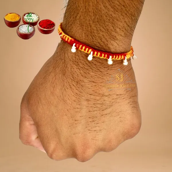 Silver_Pure_925_Sterling_Rakhi_For_Brother_Raksha_Bandhan_With_Pure_Cotton_Thread_For_Men,_Boys,_Rakhis_By_Ghunghru