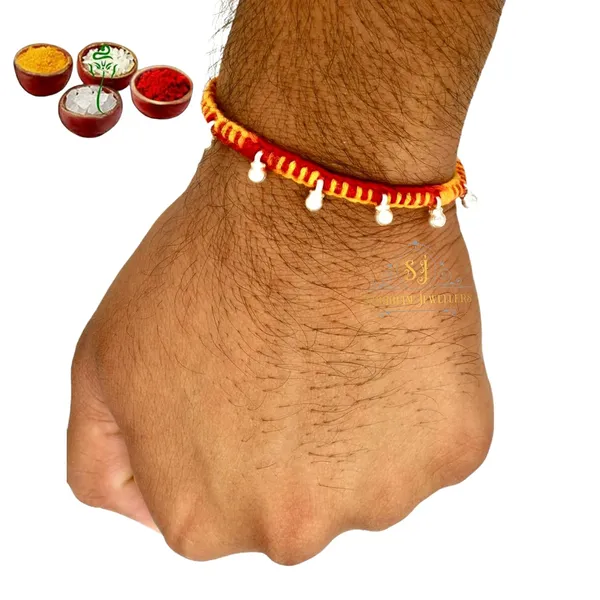 Silver_Pure_925_Sterling_Rakhi_For_Brother_Raksha_Bandhan_With_Pure_Cotton_Thread_For_Men,_Boys,_Rakhis_By_Ghunghru