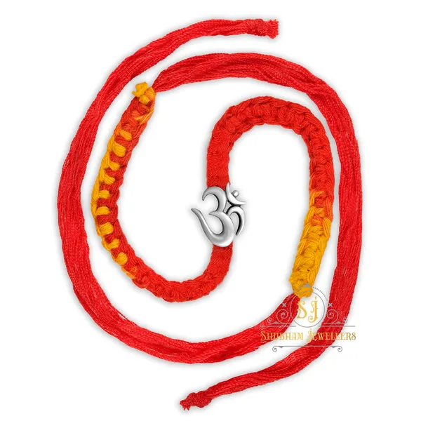 Silver_Pure_925_Sterling_Rakhi_For_Brother_Raksha_Bandhan_With_Pure_Cotton_Thread_For_Men,_Boys,_Rakhis_By_Omsmc