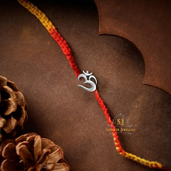 Silver_Pure_925_Sterling_Rakhi_For_Brother_Raksha_Bandhan_With_Pure_Cotton_Thread_For_Men,_Boys,_Rakhis_By_Omsmc