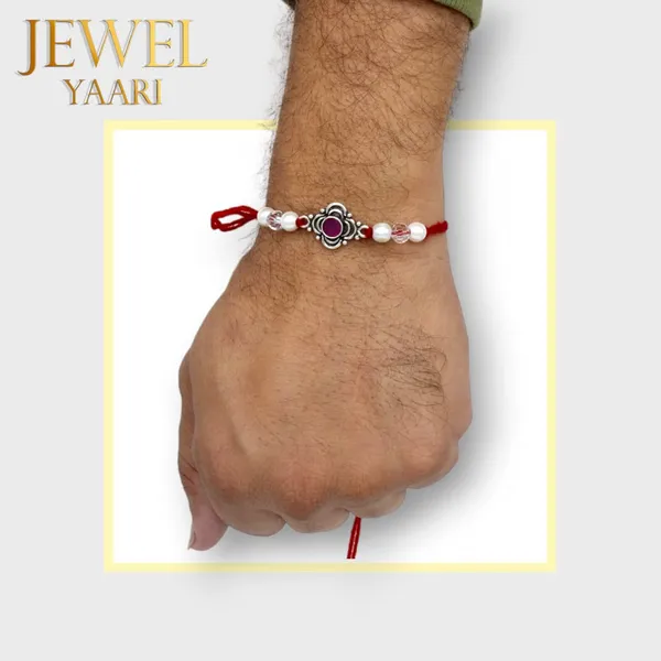 Silver_Pure_925_Sterling_Rakhi_For_Brother_Raksha_Bandhan_With_Pure_Cotton_Thread_For_Men,_Boys,_Rakhis