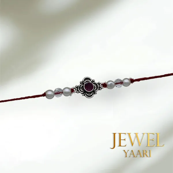 Silver_Pure_925_Sterling_Rakhi_For_Brother_Raksha_Bandhan_With_Pure_Cotton_Thread_For_Men,_Boys,_Rakhis