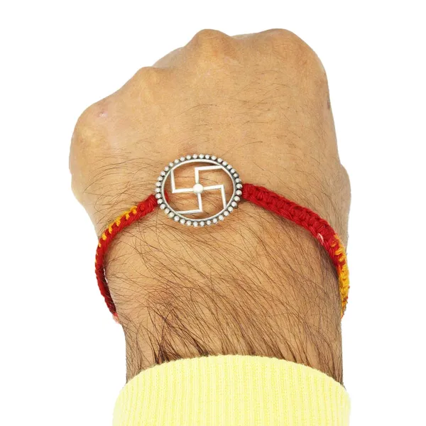 Silver_Pure_925_Sterling_Rakhi_For_Brother_Raksha_Bandhan_With_Pure_Cotton_Thread_For_Men,_Boys,_Rakhis_Sth