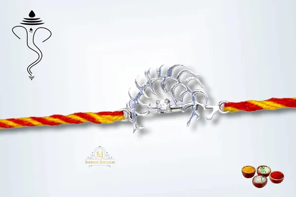 Silver_Pure_925_Sterling_Rakhi_For_Brother_Raksha_Bandhan_With_Pure_Cotton_Thread_For_Men,_Boys,_Rakhis_Vajra