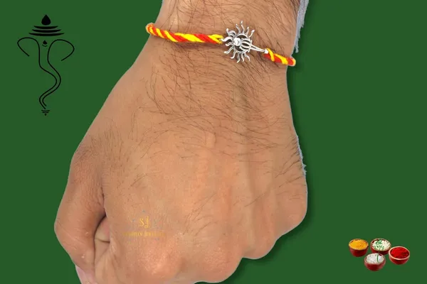 Silver_Pure_925_Sterling_Rakhi_For_Brother_Raksha_Bandhan_With_Pure_Cotton_Thread_For_Men,_Boys,_Rakhis_Vajra