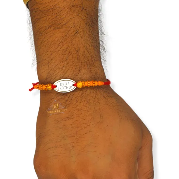 Silver_Pure_925_Sterling_Rakhi_For_Brother_Raksha_Bandhan_With_Pure_Cotton_Thread_For_Men,_Boys,_Rakhis_Lilbro