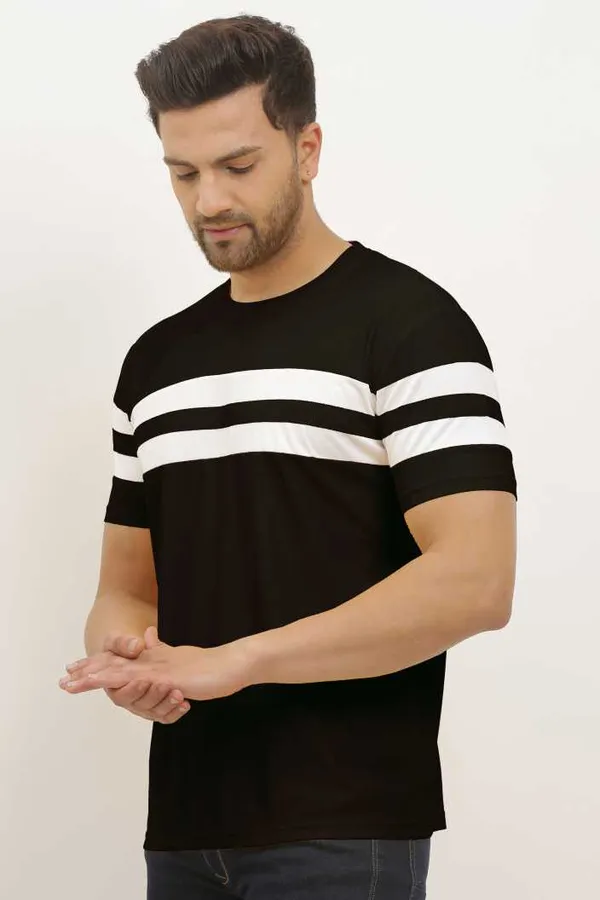 Polo_type_round_nack_T-shirt