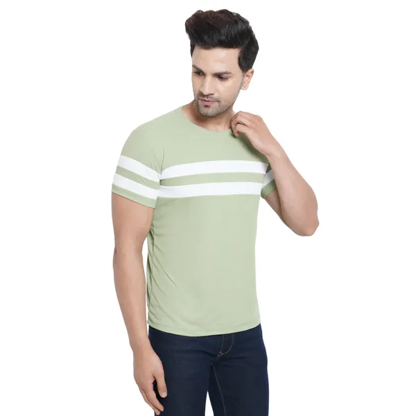 Polo_type_round_nack_T-shirt