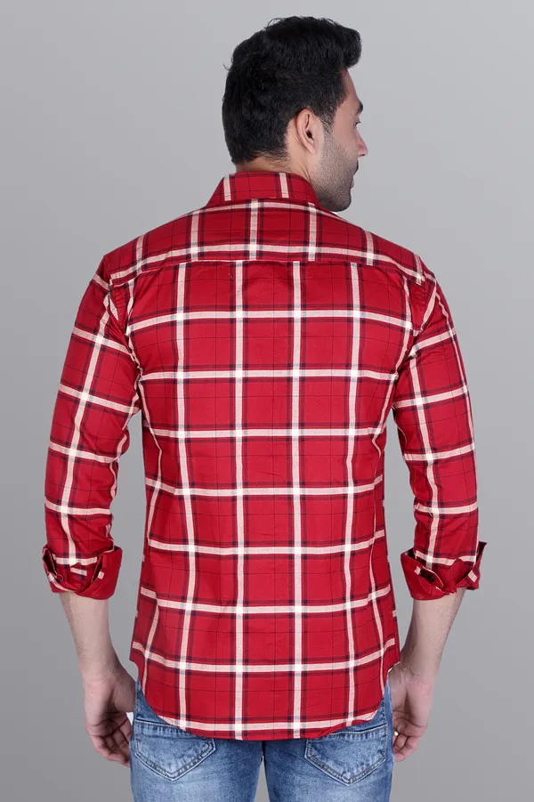 Cotton_Fabric_Endigo_Checks_Full_Sleeve_Shirt