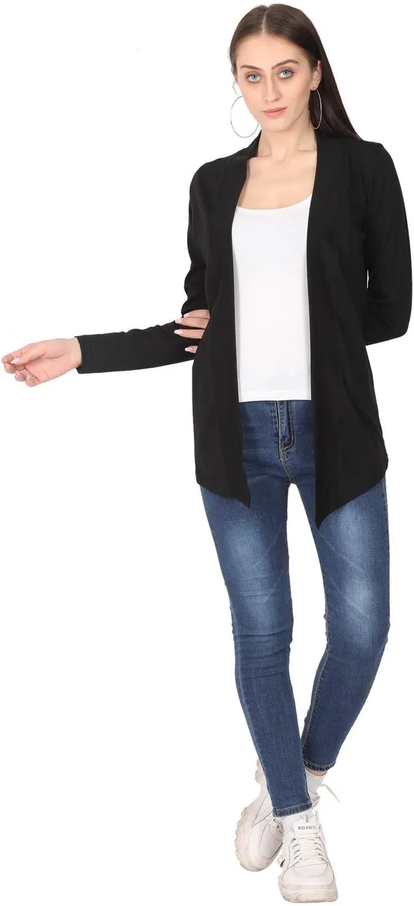Black_Cotton_Blend_Solid_Shrug_For_Women