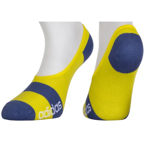 Adidas_Original_Flat_Knit_No_Show_Cotton_Socks_-_3_Pairs_(6N)_(AD-0596)_(Crew_Blue/Grey_Mel/Acid_Yellow),_Women