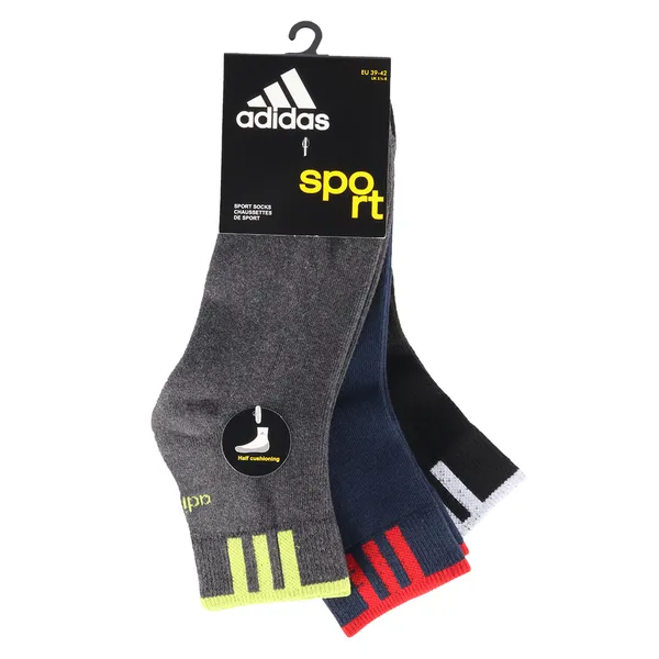 Adidas_Original_Half_Cushion_Ankle_Cotton_Socks_-_3_Pairs_(6N)_(AD-7096)_(Black/Col._Navy/Anthra_Mel),_Men
