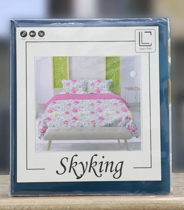 Luxury_Cube_Skyking_Collection_Double_Bedsheet