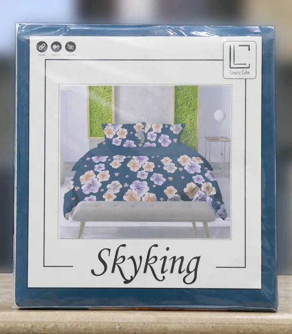 Luxury_Cube_Skyking_Collection_Double_Bedsheet