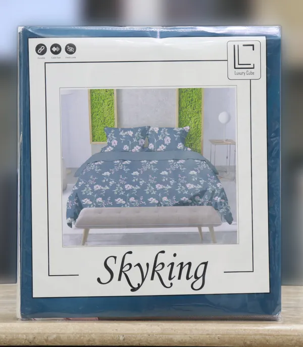 Luxury_Cube_Skyking_Collection_Double_Bedsheet
