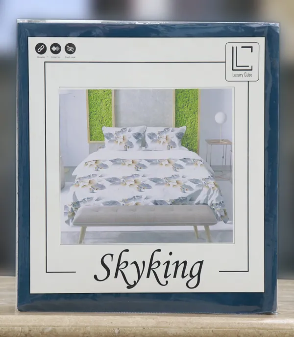 Luxury_Cube_Skyking_Collection_Double_Bedsheet