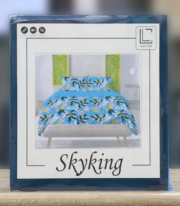 Luxury_Cube_Skyking_Collection_Double_Bedsheet
