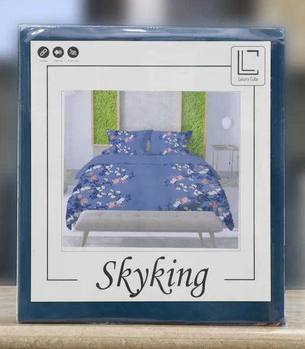 Luxury_Cube_Skyking_Collection_Double_Bedsheet