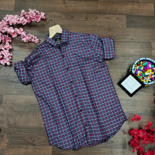 Indigo_cotton_fabric_checks_design_full_sleeve_shirt