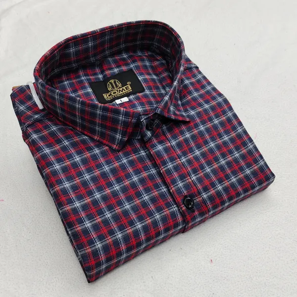 Indigo_cotton_fabric_checks_design_full_sleeve_shirt