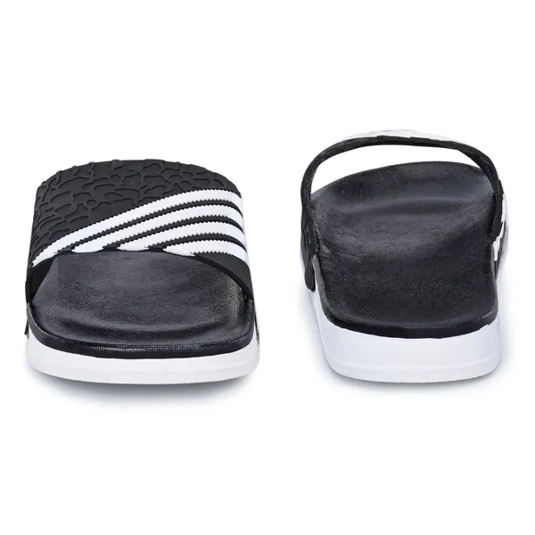 Black_Silicon_Strap_And_Pvc_Slip_On_Sliders_For_Men
