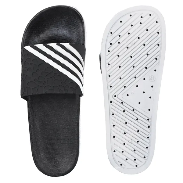 Black_Silicon_Strap_And_Pvc_Slip_On_Sliders_For_Men