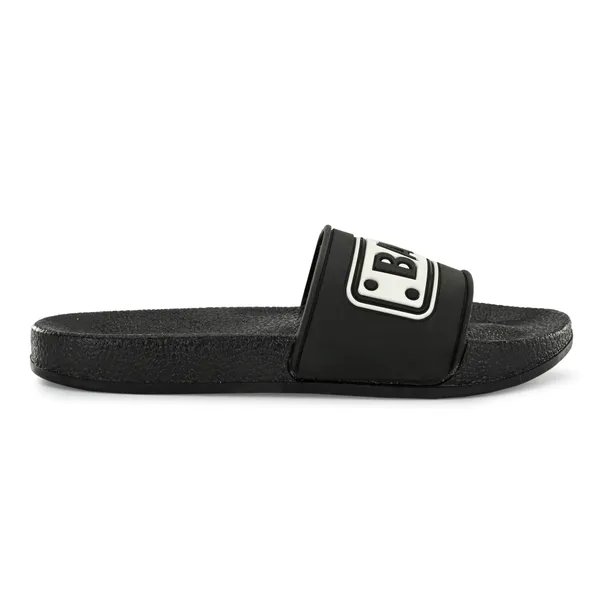 Black_Silicon_Strap_And_Pvc_Slip_On_Sliders_For_Men