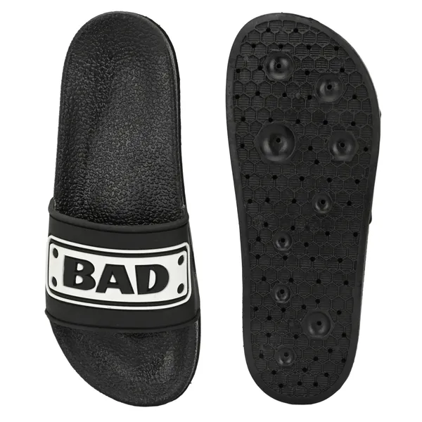 Black_Silicon_Strap_And_Pvc_Slip_On_Sliders_For_Men