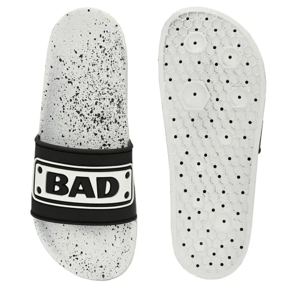 White_Silicon_Strap_And_Pvc_Slip_On_Sliders_For_Men