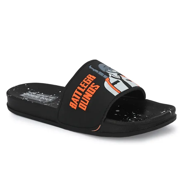 Black_Silicon_Strap_And_Pvc_Slip_On_Sliders_For_Men