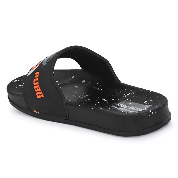 Black_Silicon_Strap_And_Pvc_Slip_On_Sliders_For_Men