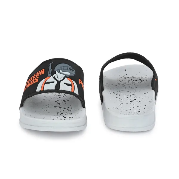 White_Silicon_Strap_And_Pvc_Slip_On_Sliders_For_Men