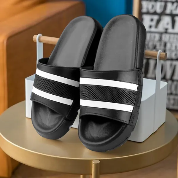 Black_Silicon_Strap_And_Eva_Slip_On_Sliders_For_Men
