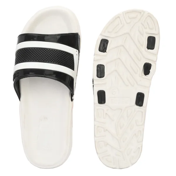 White_Silicon_Strap_And_Eva_Slip_On_Sliders_For_Men