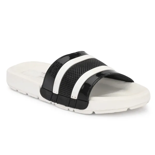 White_Silicon_Strap_And_Eva_Slip_On_Sliders_For_Men