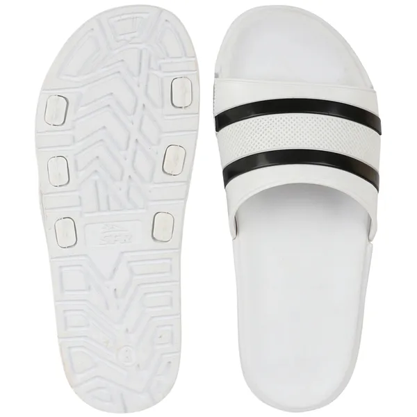 White_Silicon_Strap_And_Eva_Slip_On_Sliders_For_Men