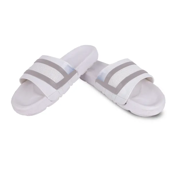 White_Silicon_Strap_And_Eva_Slip_On_Sliders_For_Men
