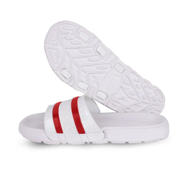 White_Silicon_Strap_And_Eva_Slip_On_Sliders_For_Men