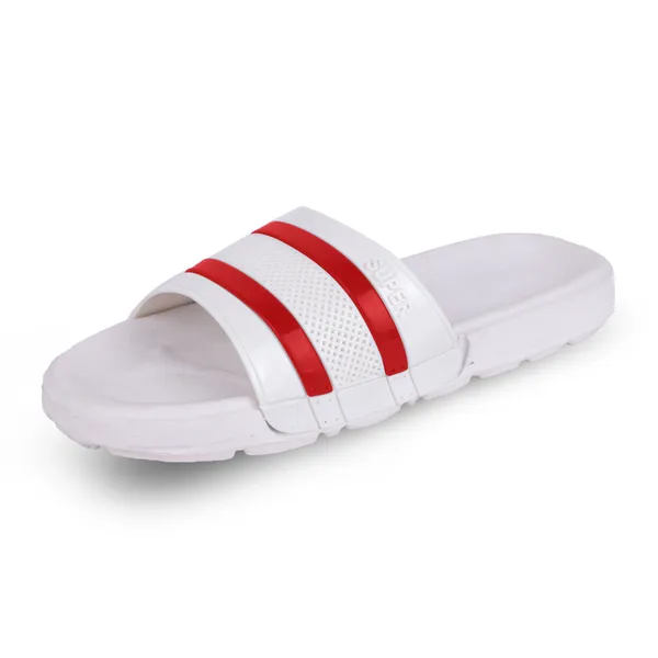 White_Silicon_Strap_And_Eva_Slip_On_Sliders_For_Men