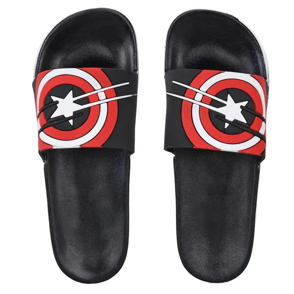 Black_Silicon_Strap_And_Pvc_Slip_On_Sliders_For_Men